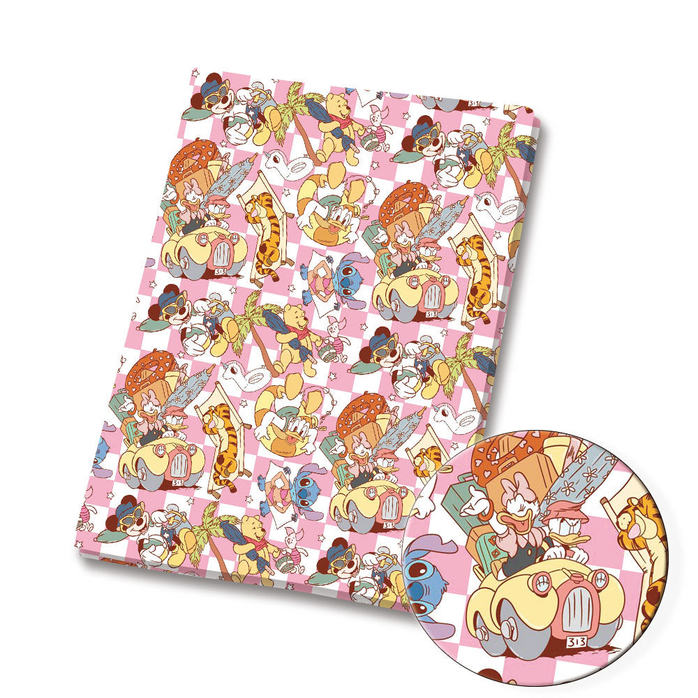 printed fabric 140x50cm