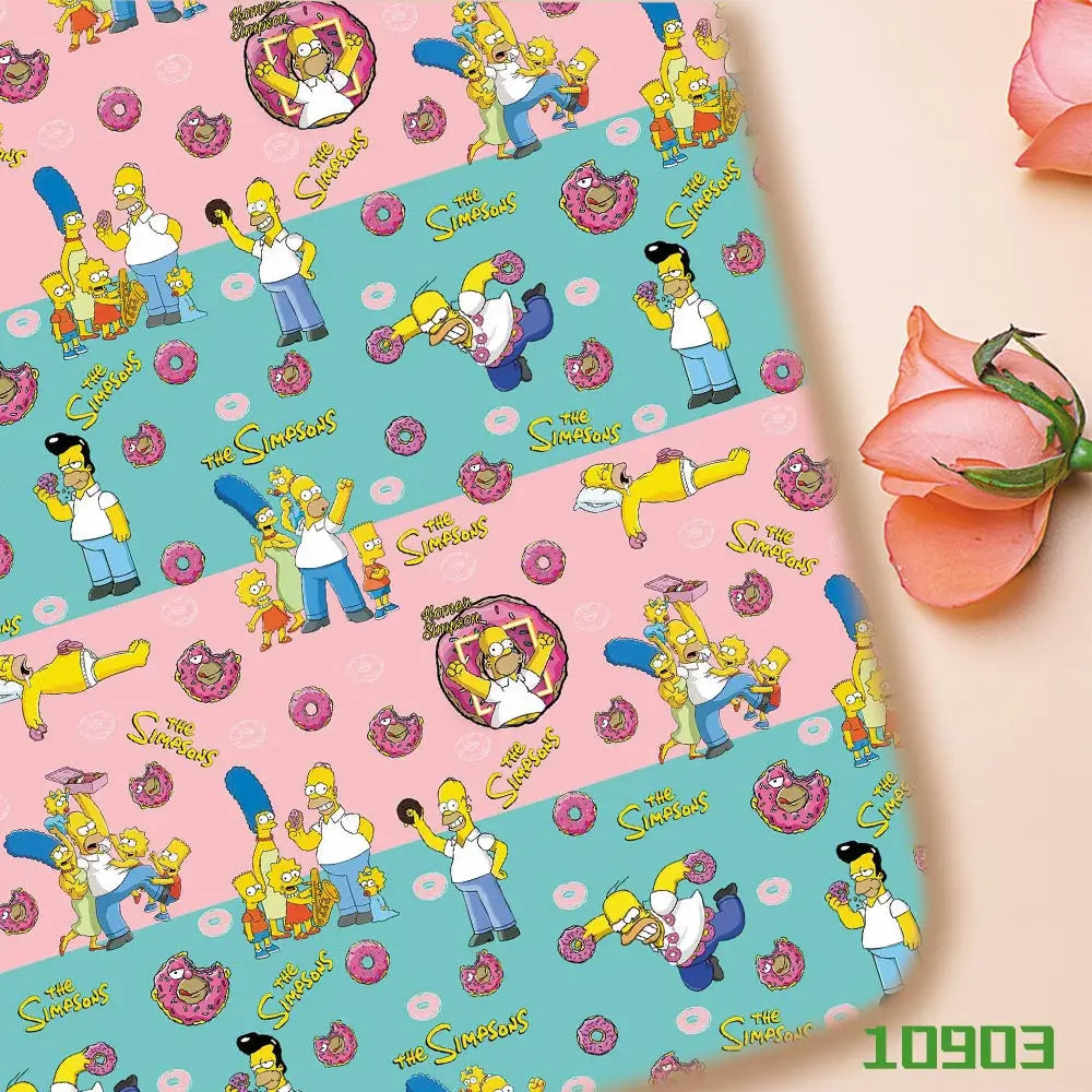 printed fabric 140x50cm