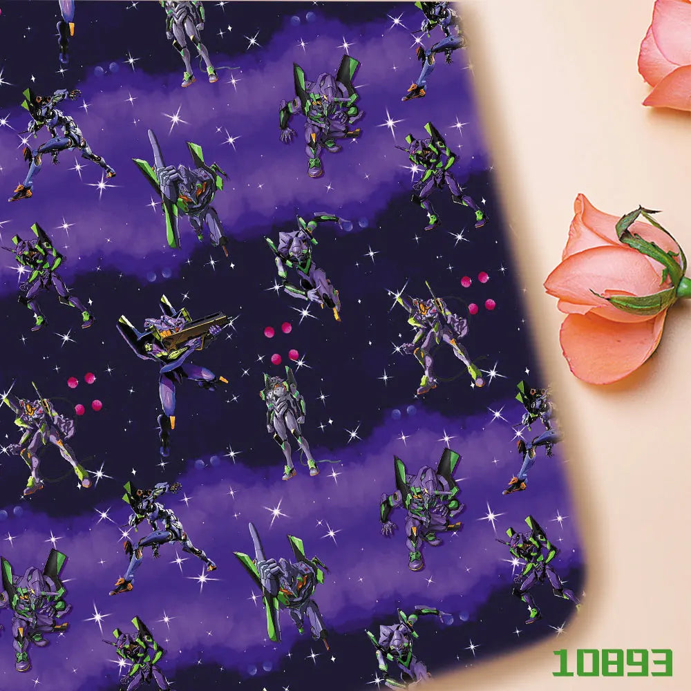 printed fabric 140x50cm