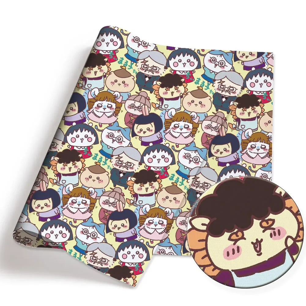 printed fabric 140x50cm