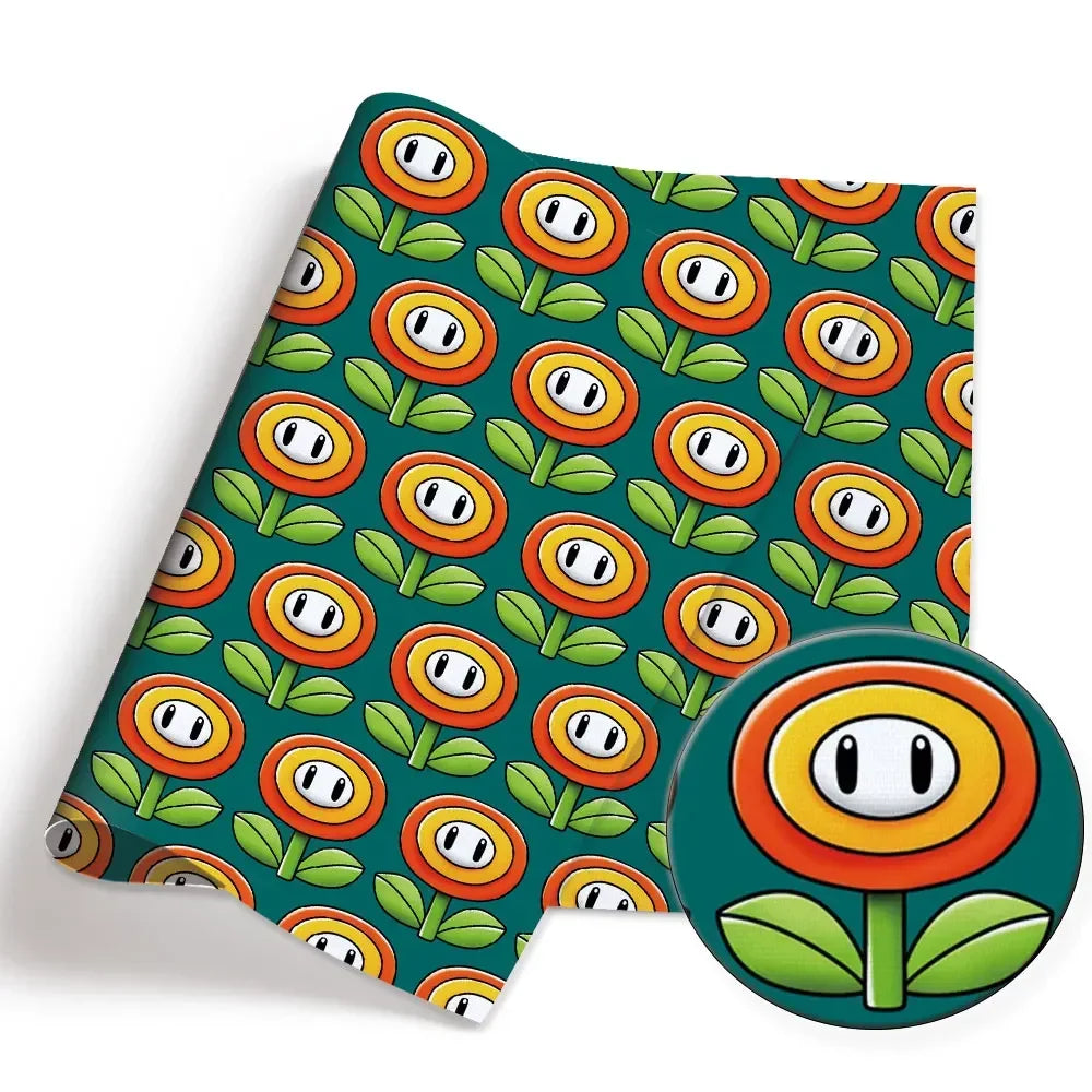 printed fabric 140x50cm