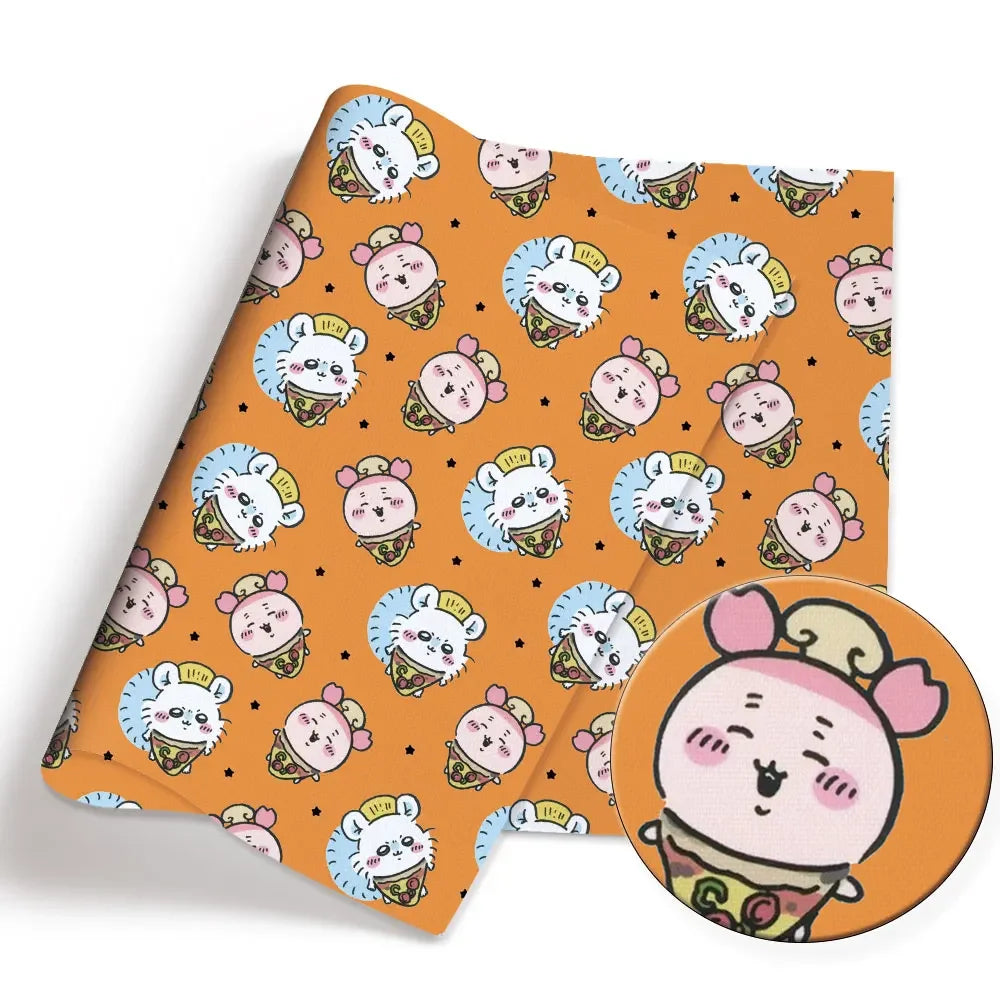 printed fabric 140x50cm