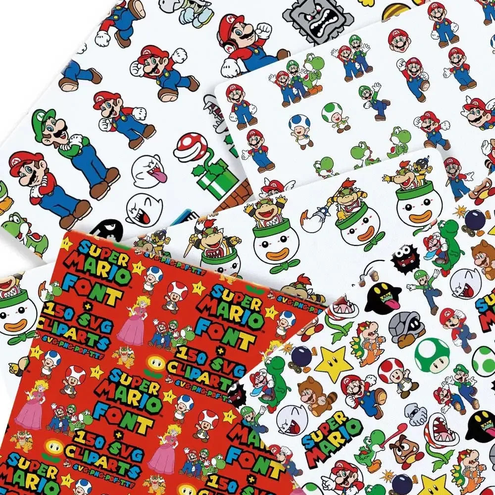 printed fabric 140x50cm