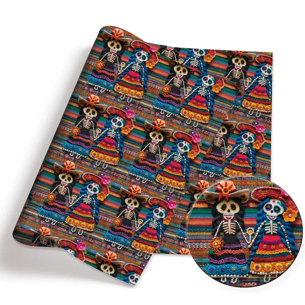 printed fabric 140x50cm