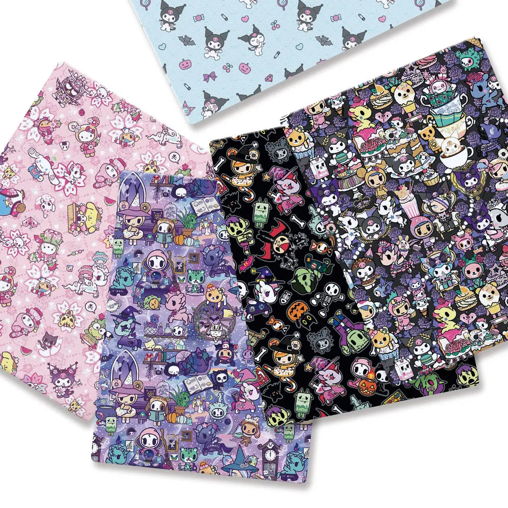printed fabric 140x50cm