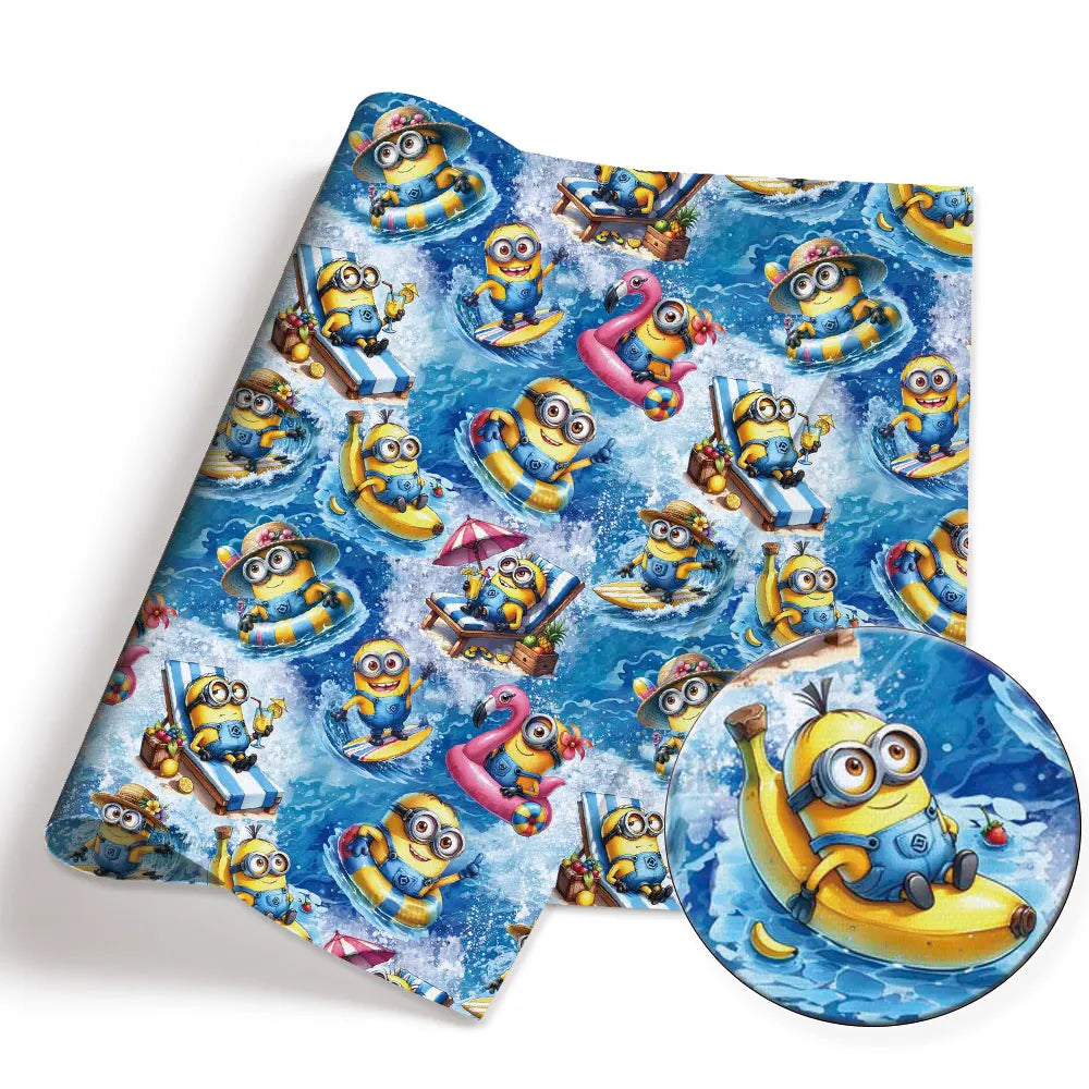 printed fabric 140x50cm