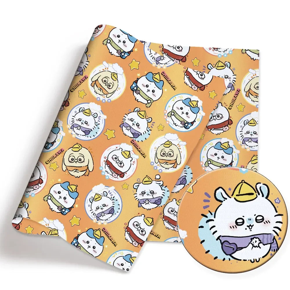 printed fabric 140x50cm