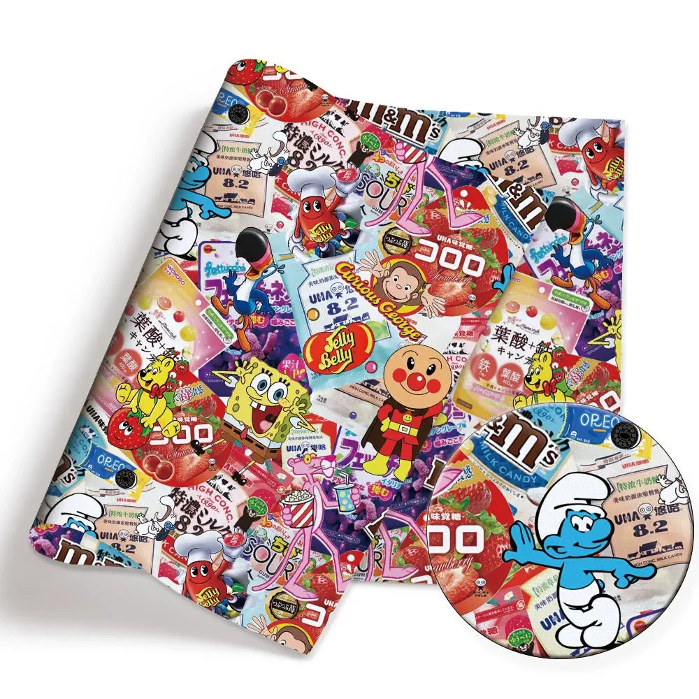 printed fabric 140x50cm
