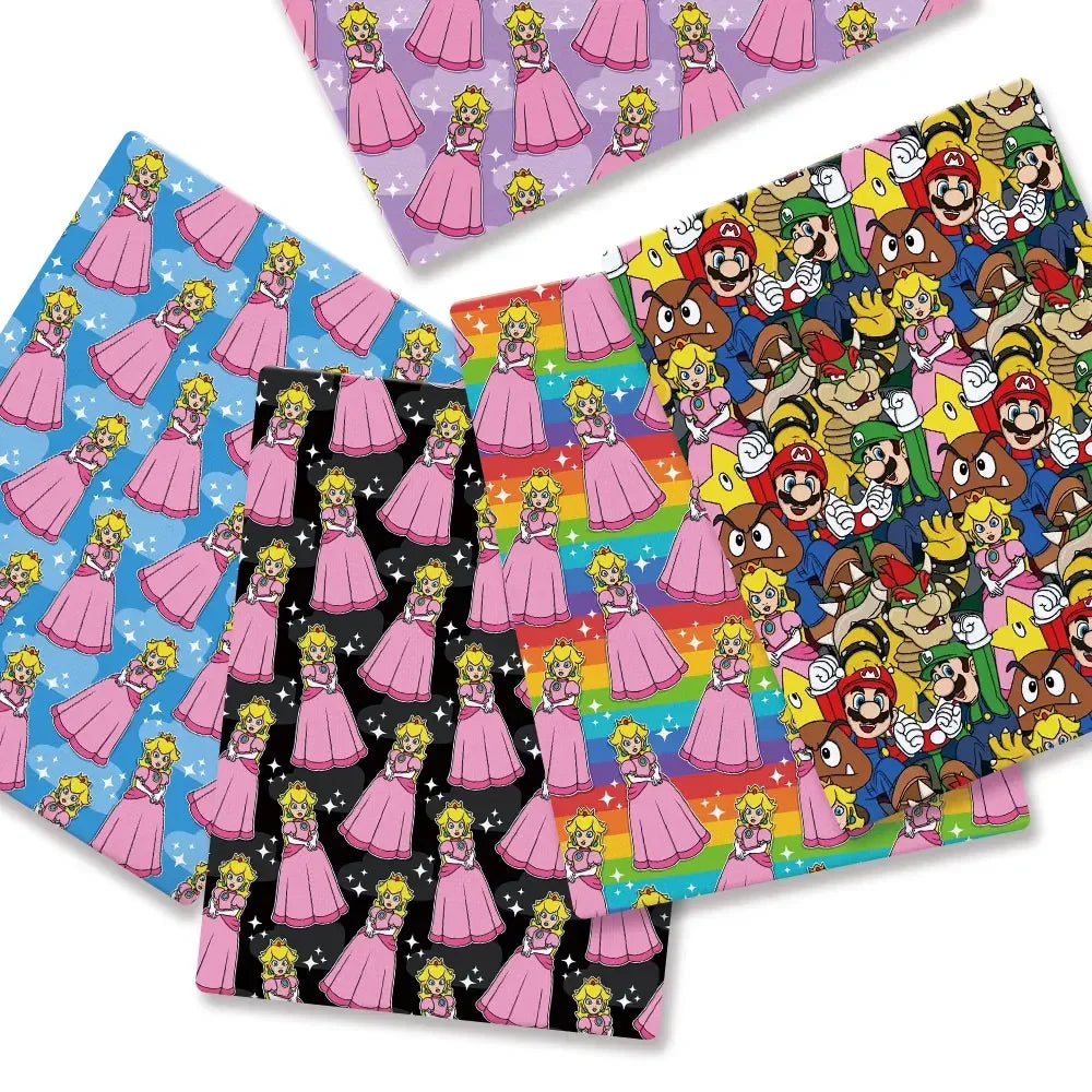 printed fabric 140x50cm