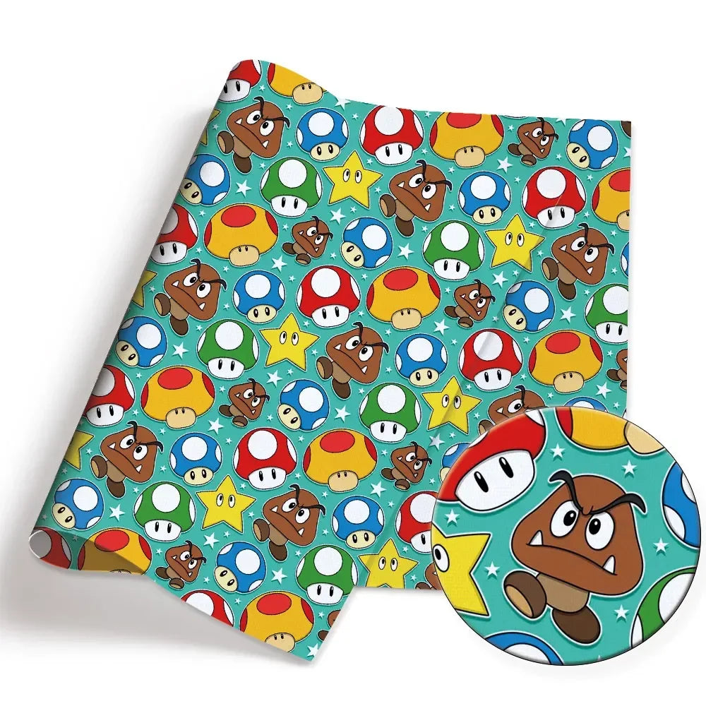 printed fabric 140x50cm