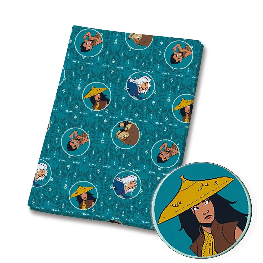 printed fabric 140x50cm