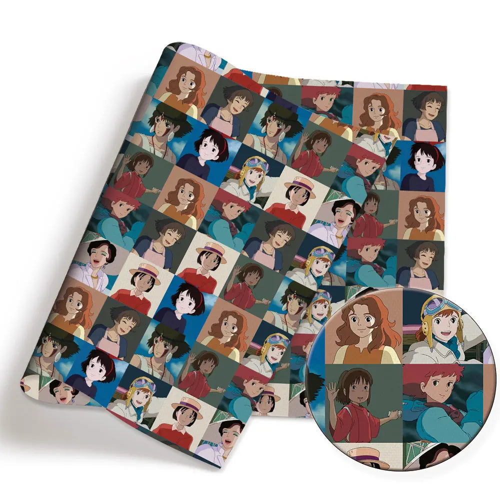printed fabric 140x50cm