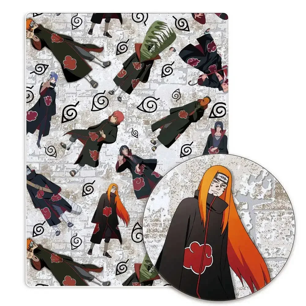 printed fabric 140x50cm