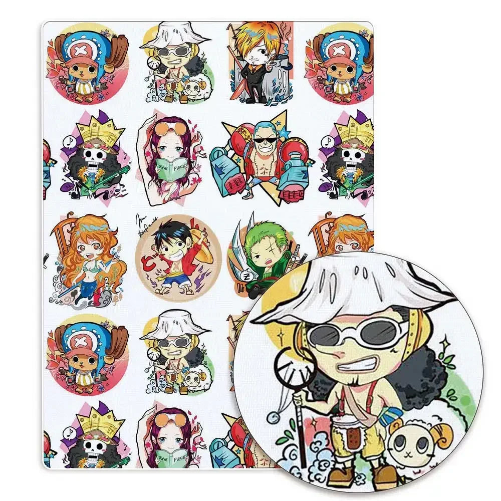 printed fabric 140x50cm