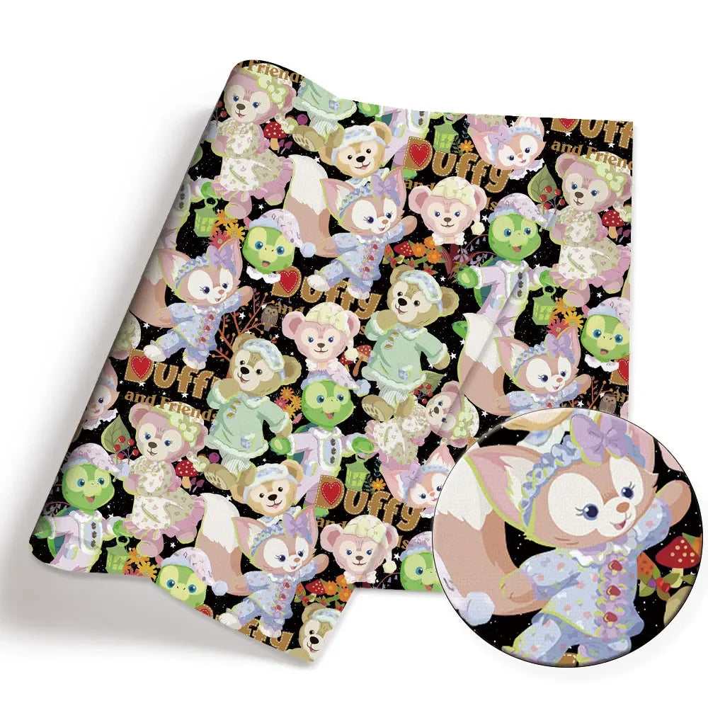 printed fabric 140x50cm