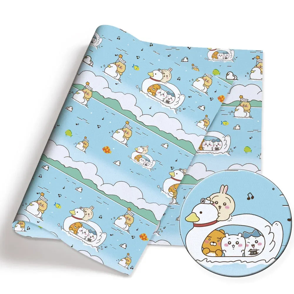 printed fabric 140x50cm