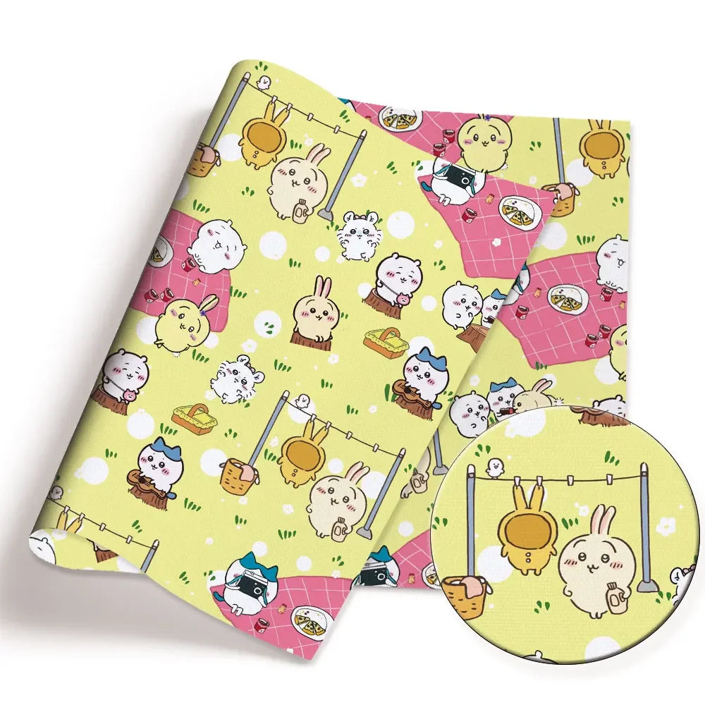 printed fabric 140x50cm