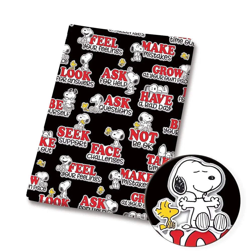 スヌーピー 漫画生地 人気 DIY 140*50cm ハンドメイド 裁縫 パッチワーク キルティング ベビードレス ホームシート プリント生地 生地 裁縫 子供用生地