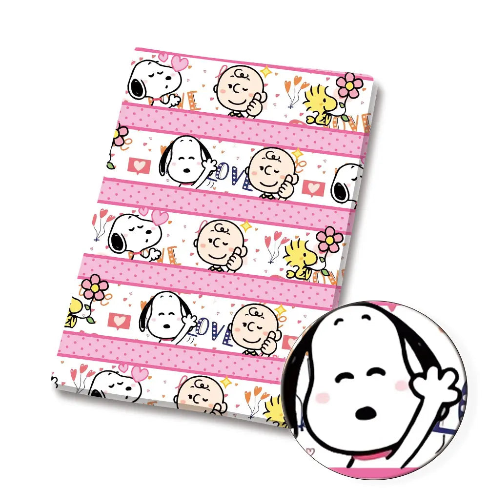 スヌーピー 漫画生地 人気 DIY 140*50cm ハンドメイド 裁縫 パッチワーク キルティング ベビードレス ホームシート プリント生地 生地 裁縫 子供用生地