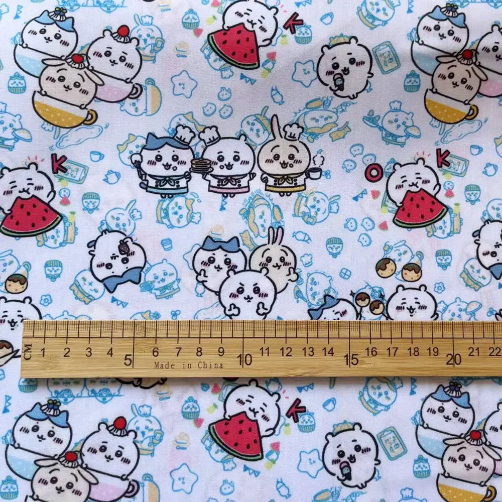 printed fabric 140x50cm
