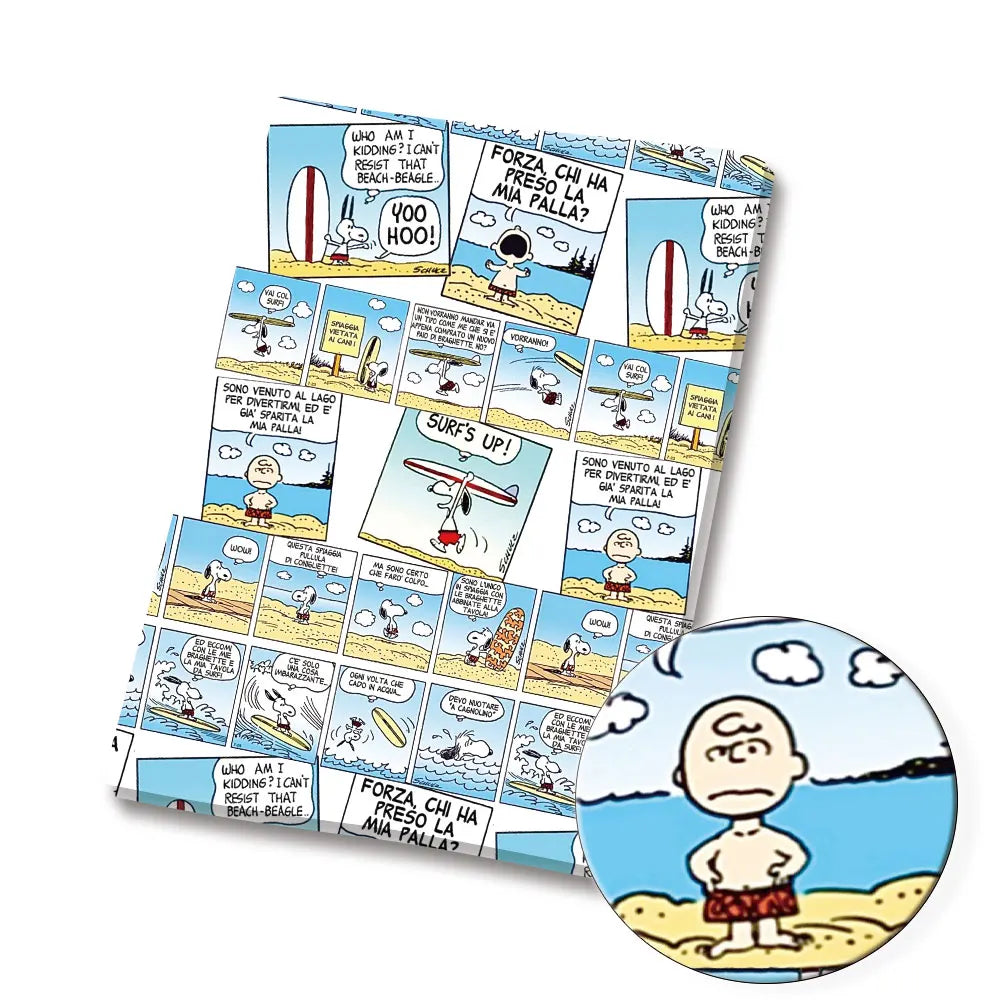 スヌーピー 漫画生地 人気 DIY 140*50cm ハンドメイド 裁縫 パッチワーク キルティング ベビードレス ホームシート プリント生地 生地 裁縫 子供用生地