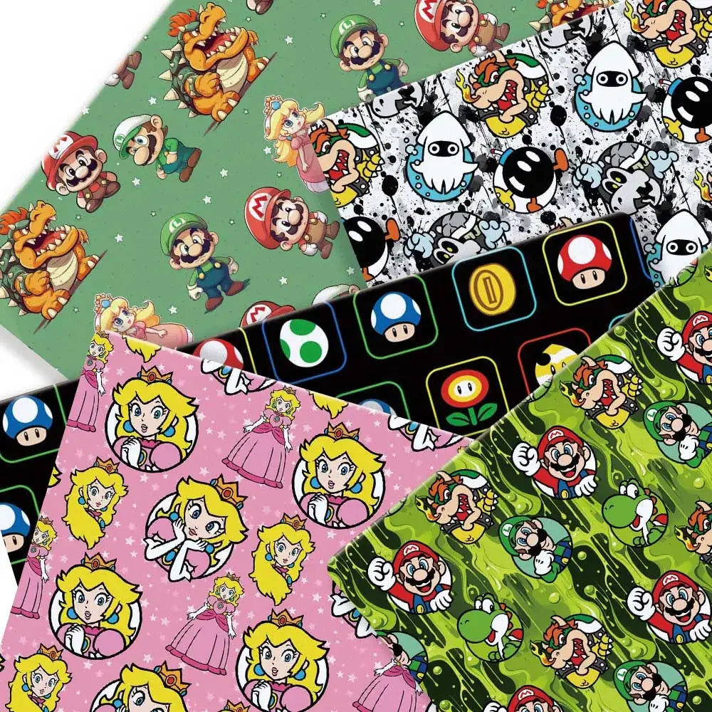 printed fabric 140x50cm
