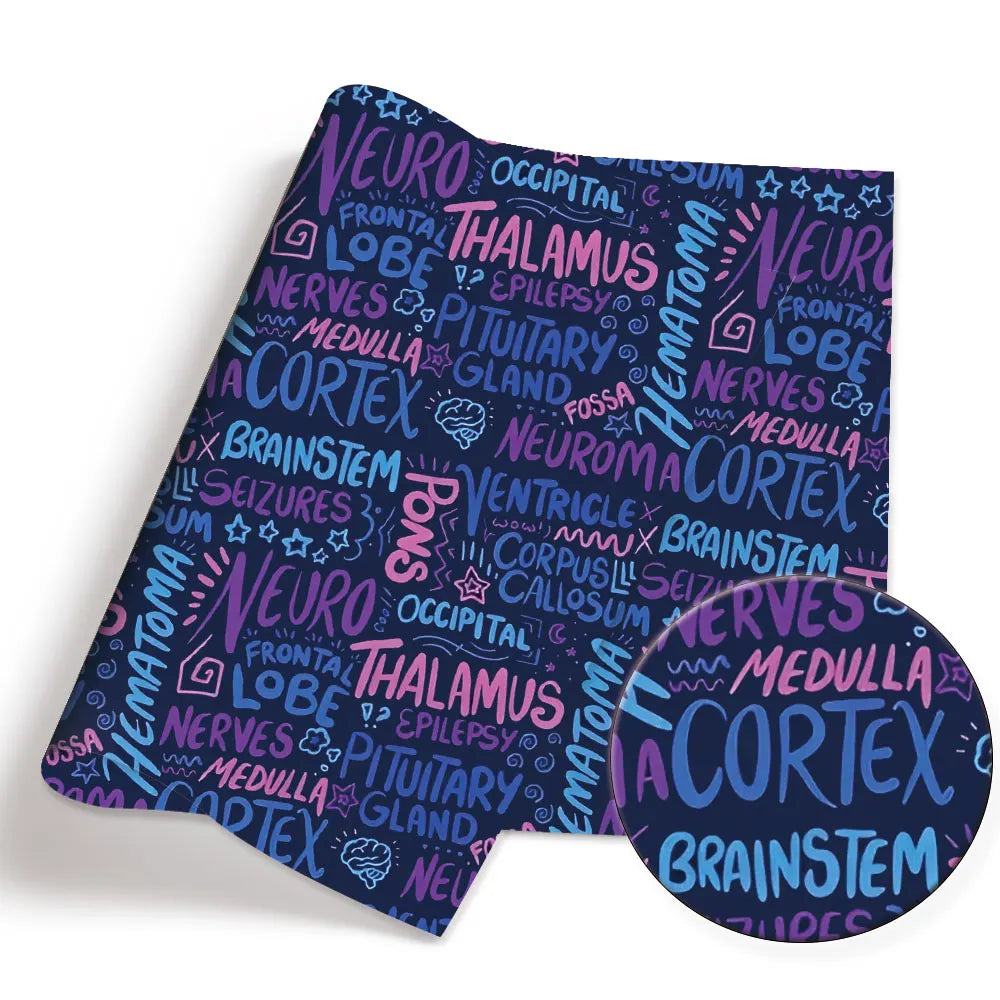 printed fabric 140x50cm