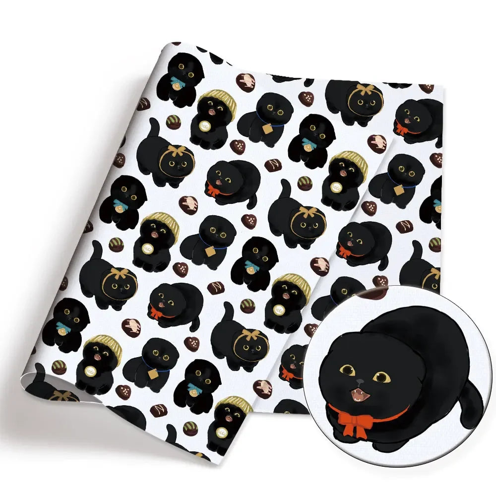 printed fabric 140x50cm