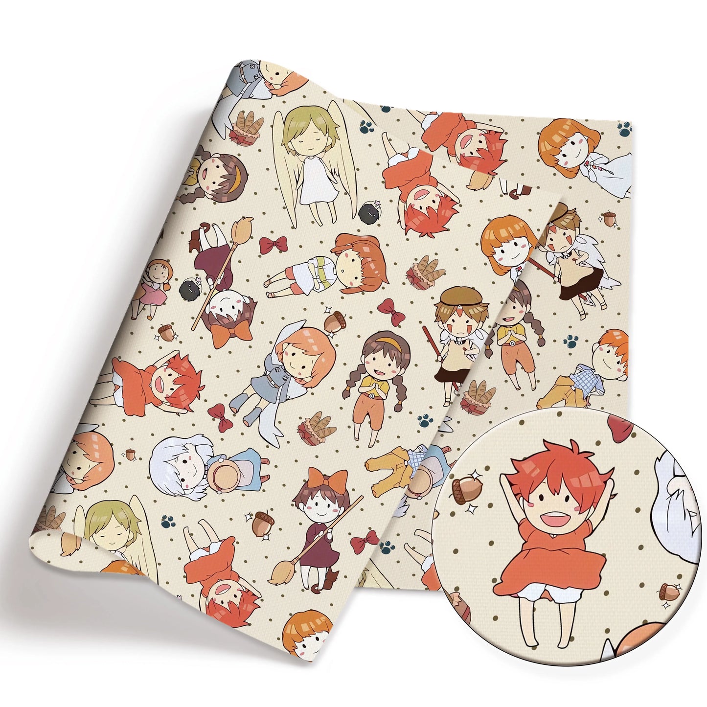 printed fabric 140x50cm