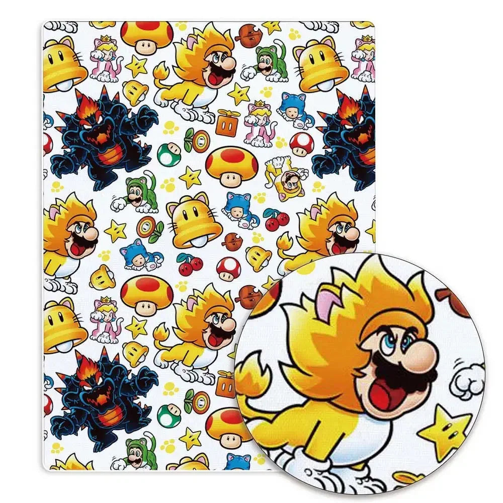 printed fabric 140x50cm