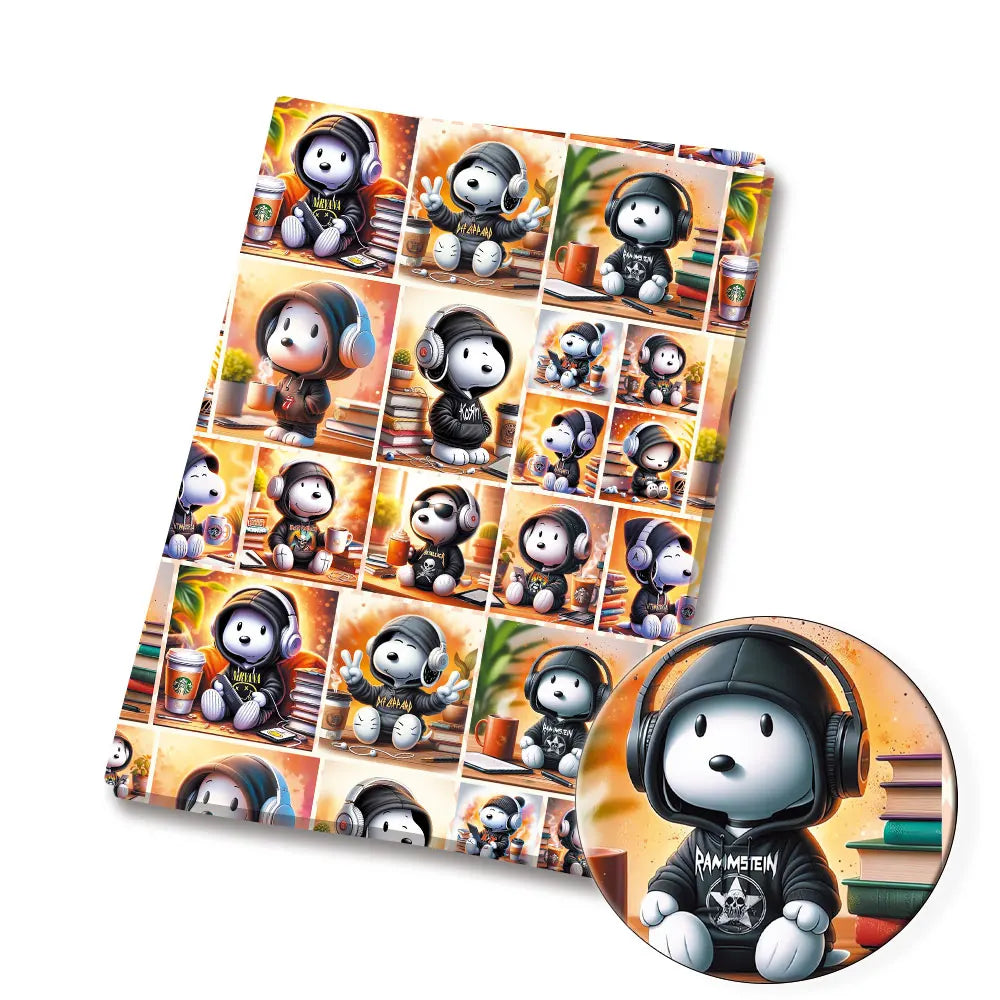 printed fabric 140x50cm