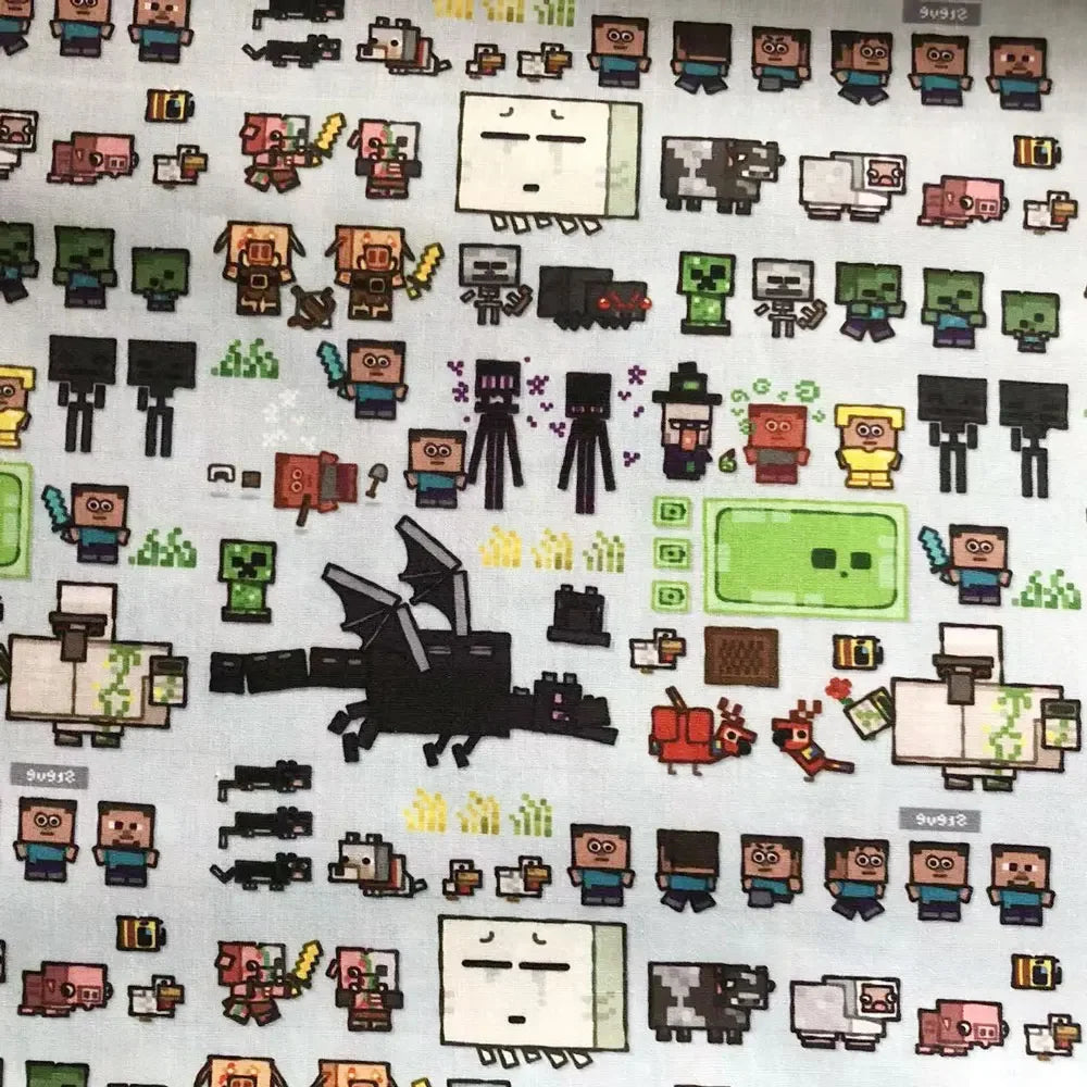 printed fabric 140x50cm