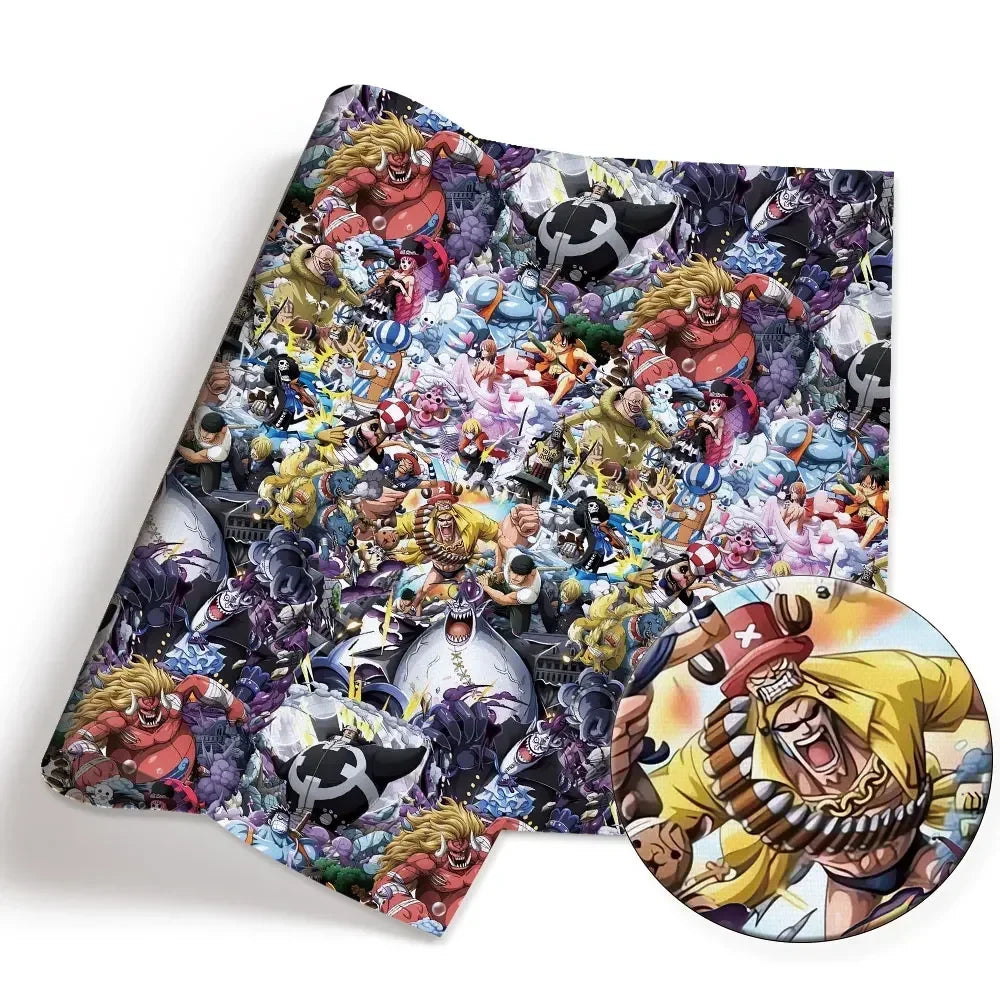 printed fabric 140x50cm