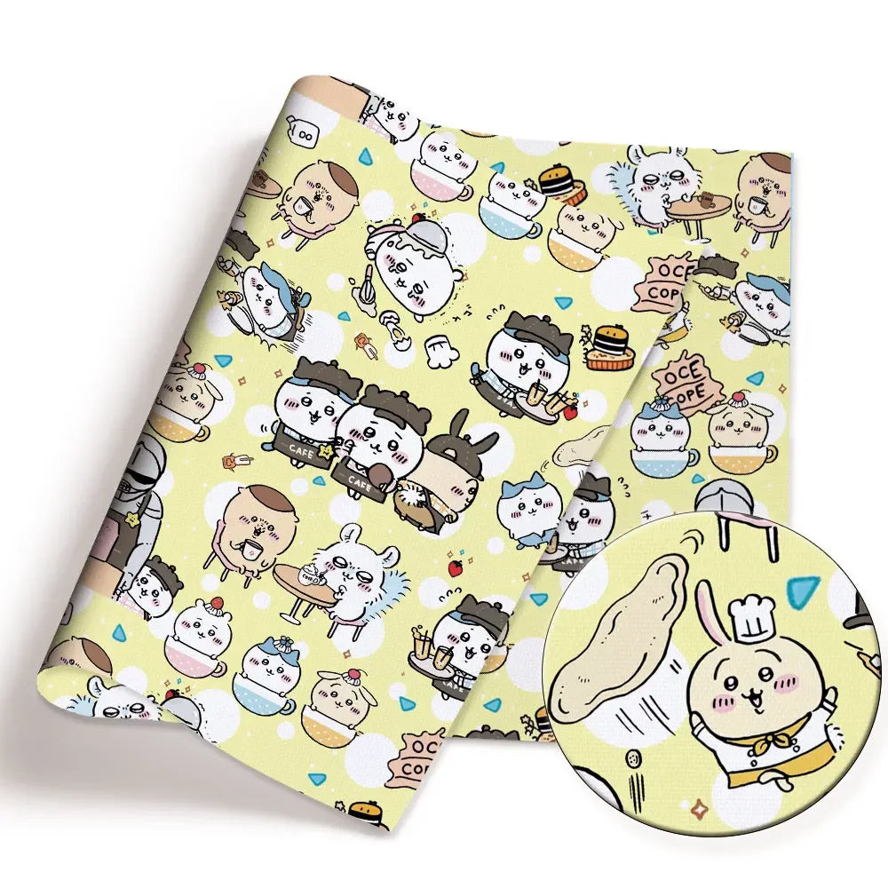 printed fabric 140x50cm