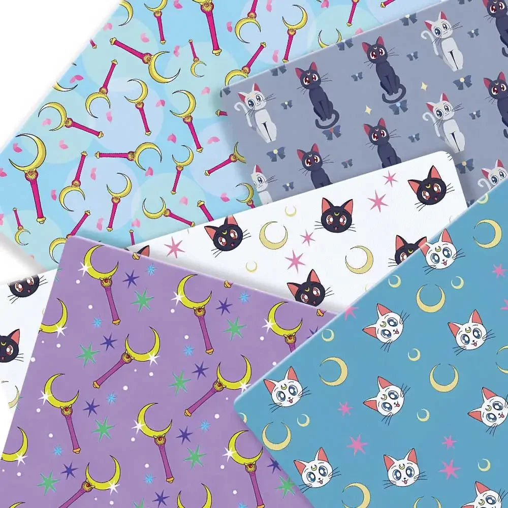 printed fabric 140x50cm