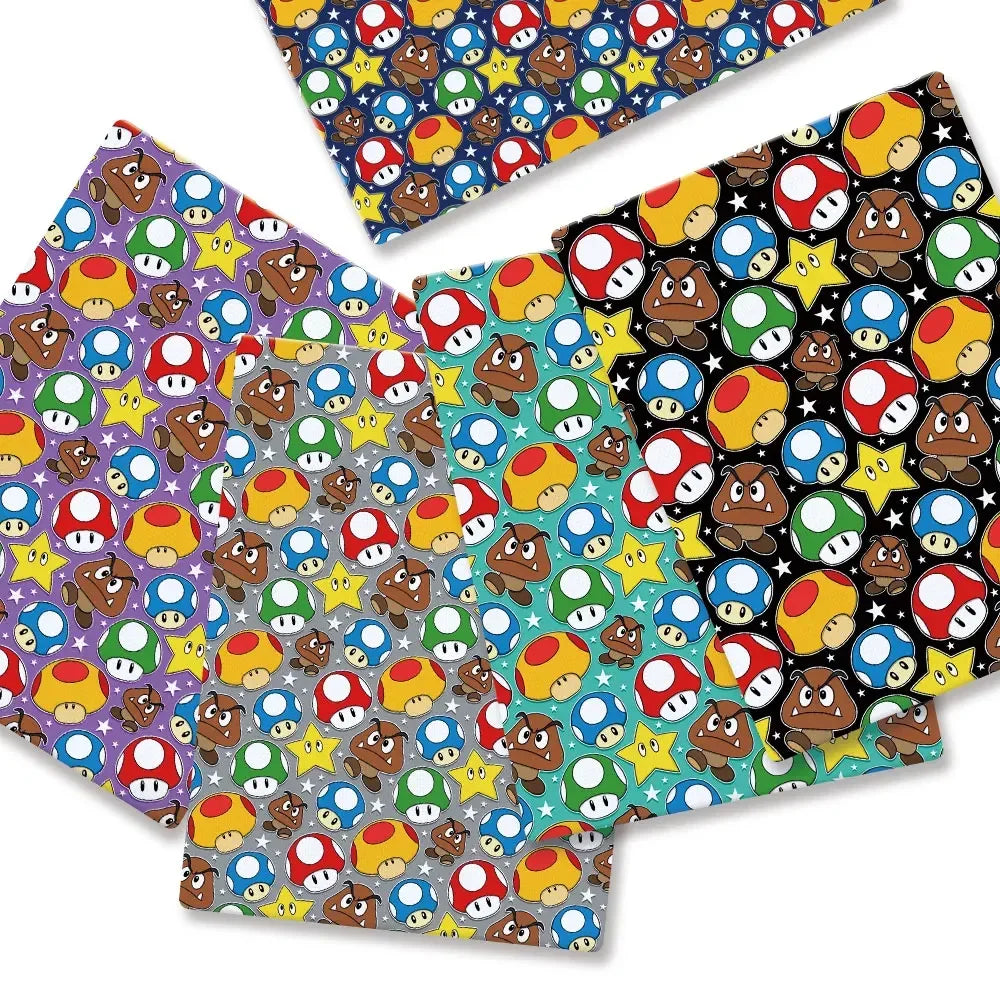 printed fabric 140x50cm