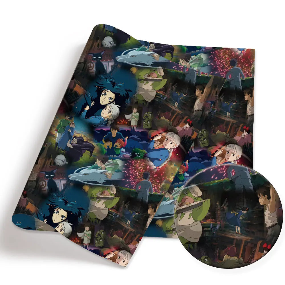 printed fabric 140x50cm