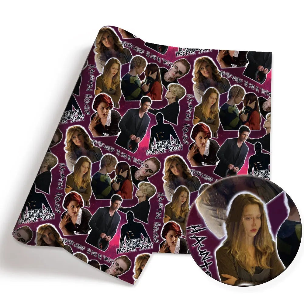 printed fabric 140x50cm