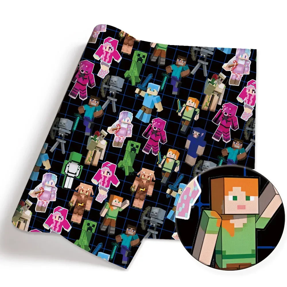 printed fabric 140x50cm