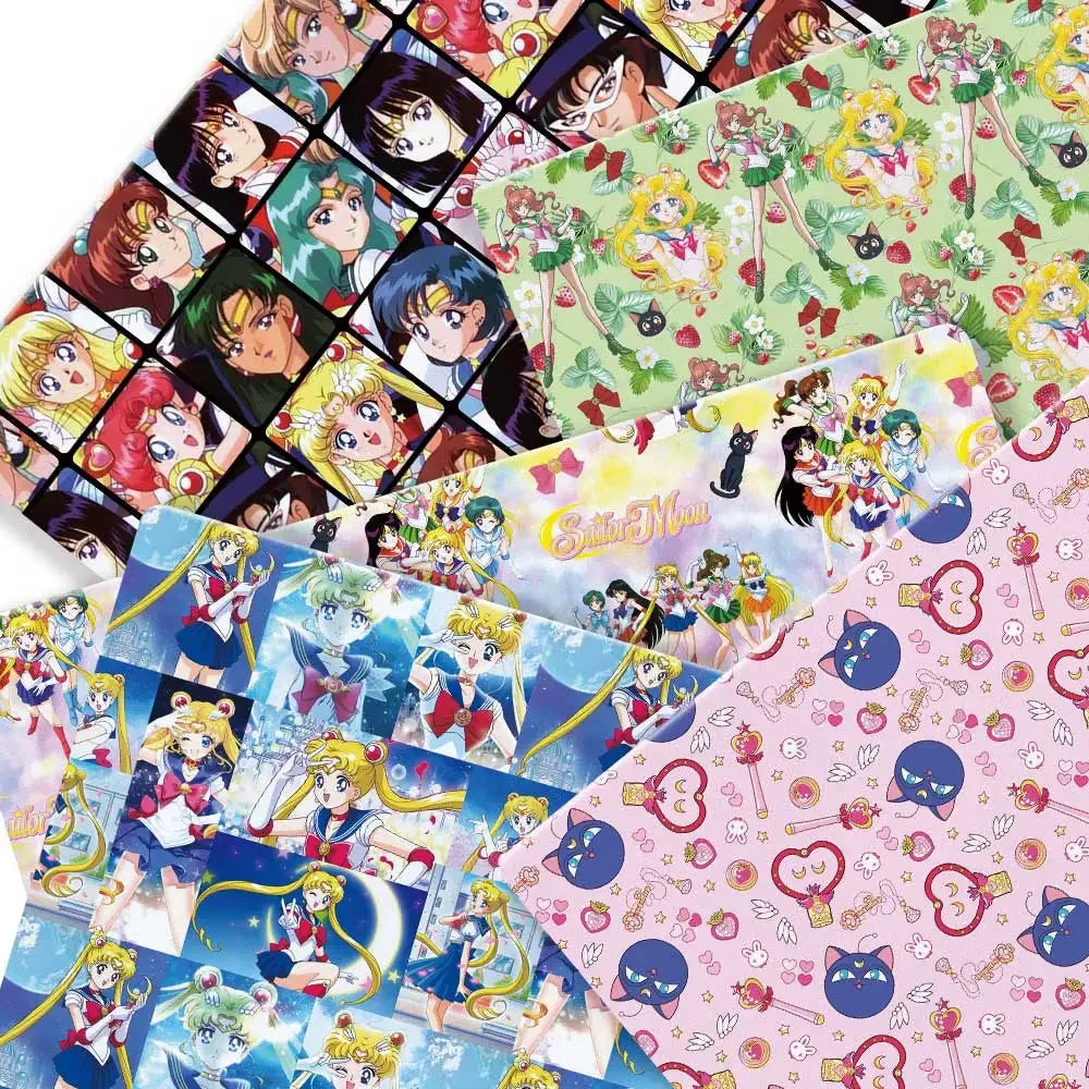 printed fabric 140x50cm