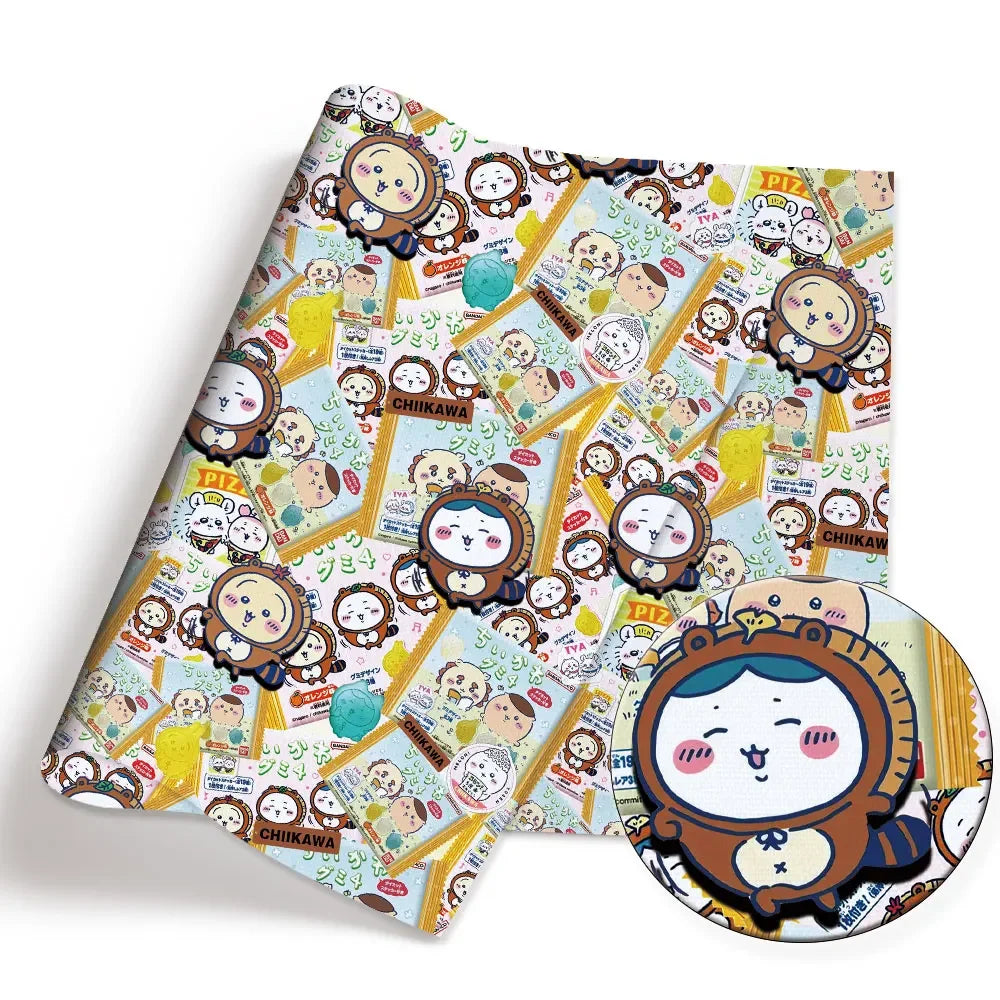 printed fabric 140x50cm