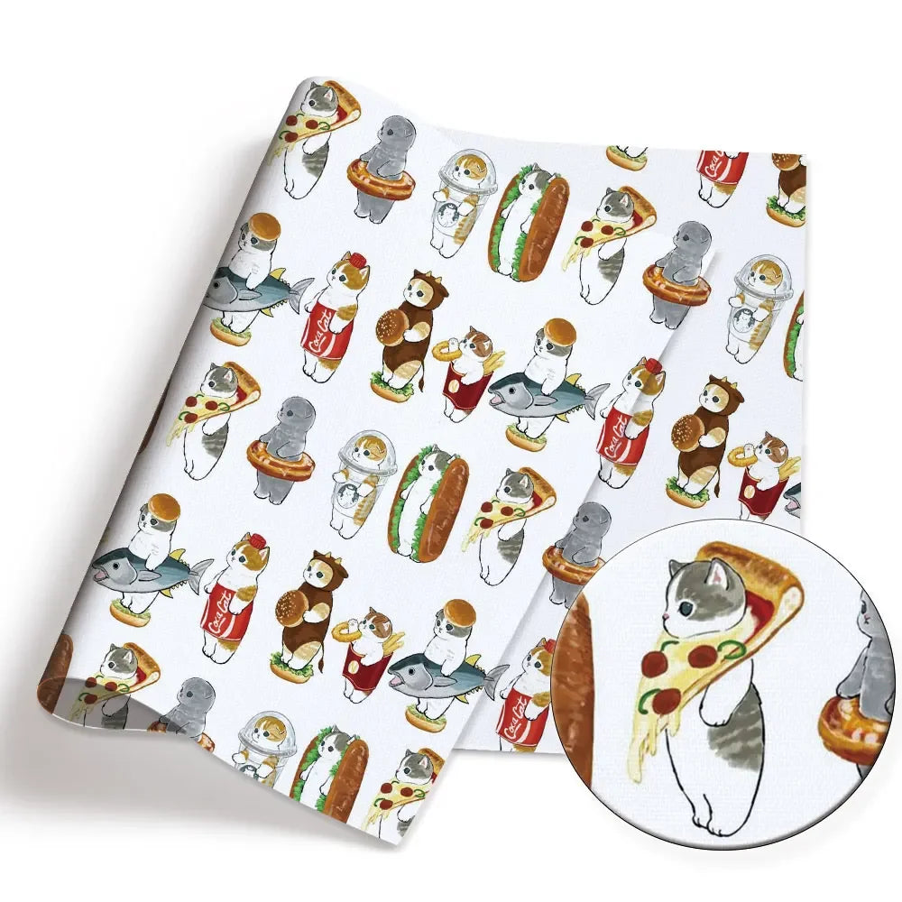 printed fabric 140x50cm