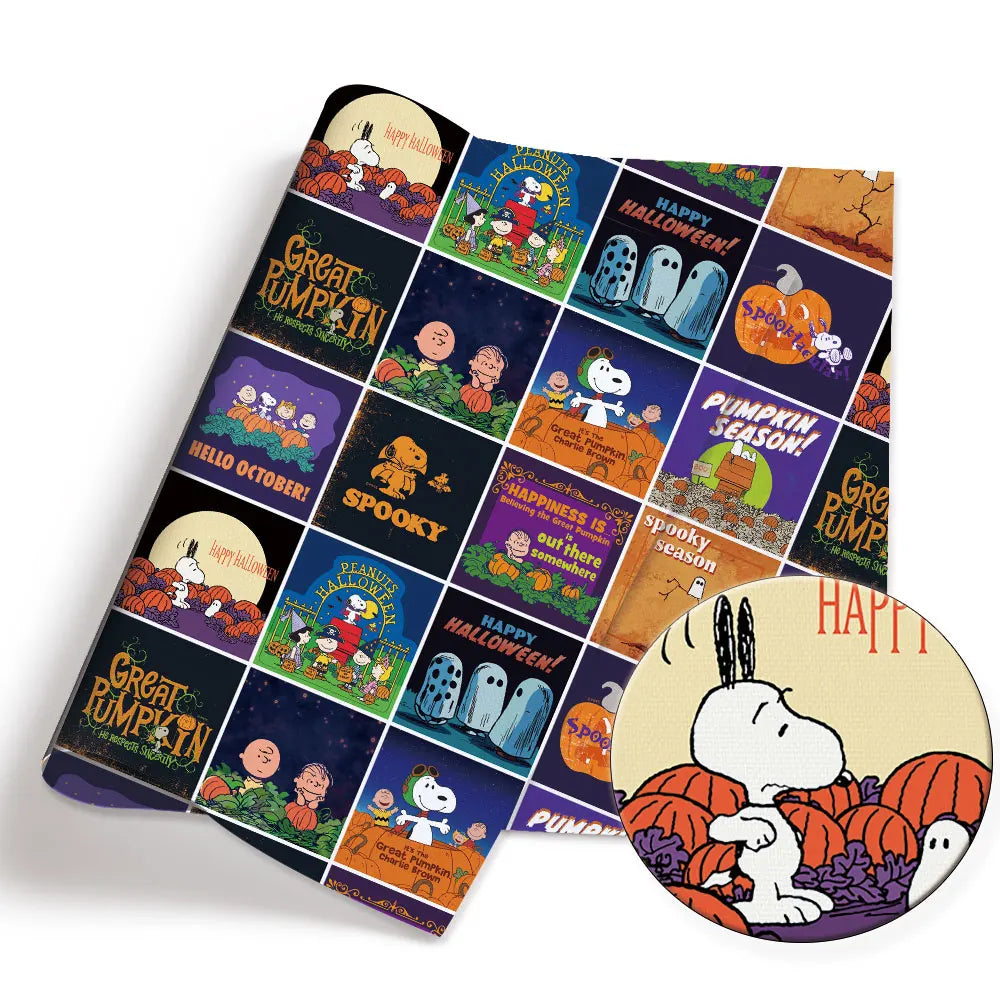 Snoopy-Cartoon-Stoff, heiß, DIY, 140 x 50 cm, handgefertigt, Nähen, Patchwork, Quilten, Babykleid, Heimtuch, bedruckter Stoff, Stoff zum Nähen, Kinderstoff