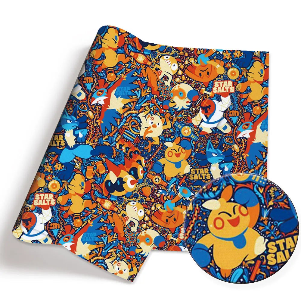 printed fabric 140x50cm