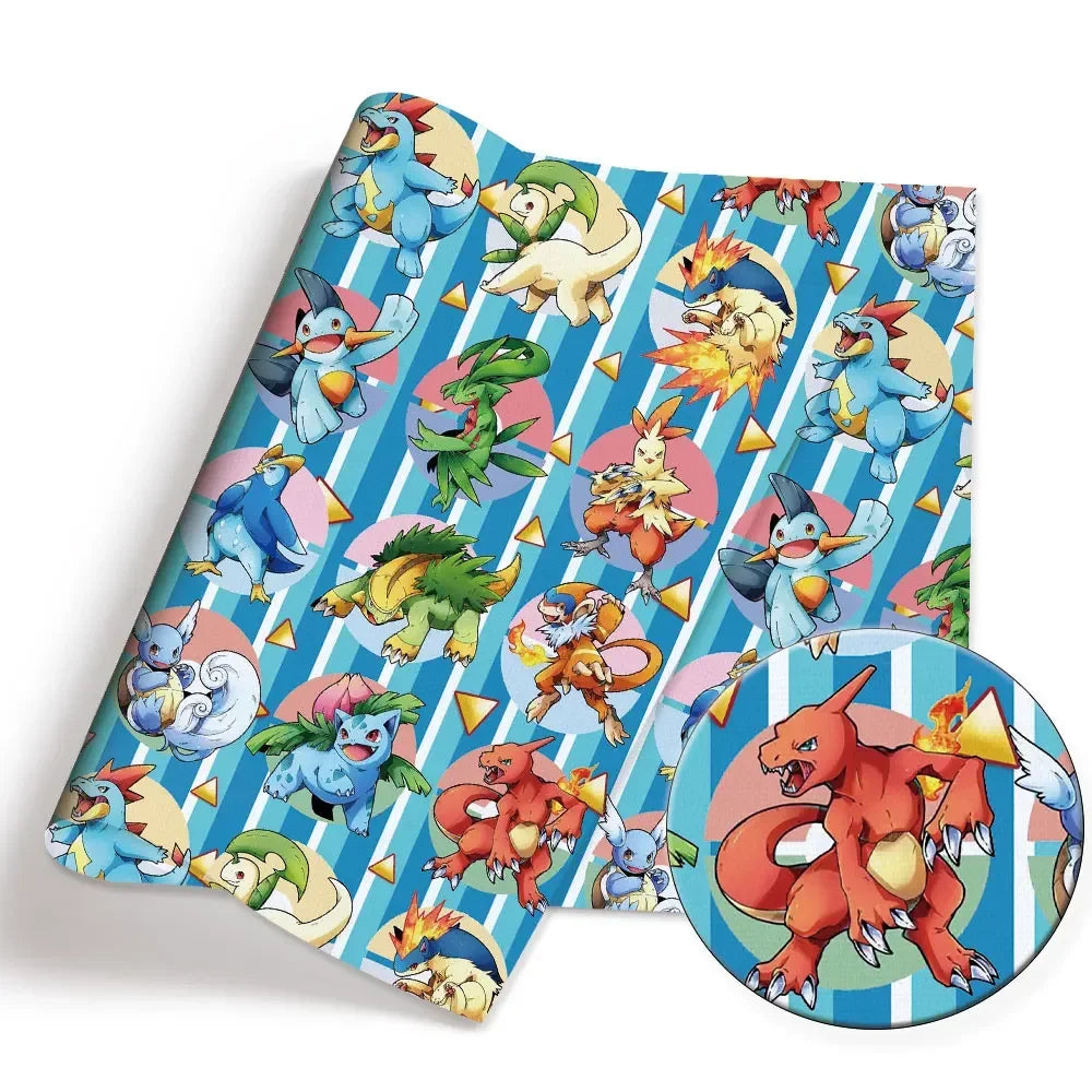 printed fabric 140x50cm