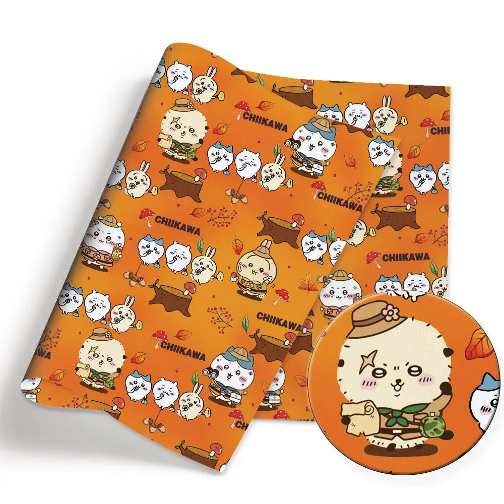 printed fabric 140x50cm