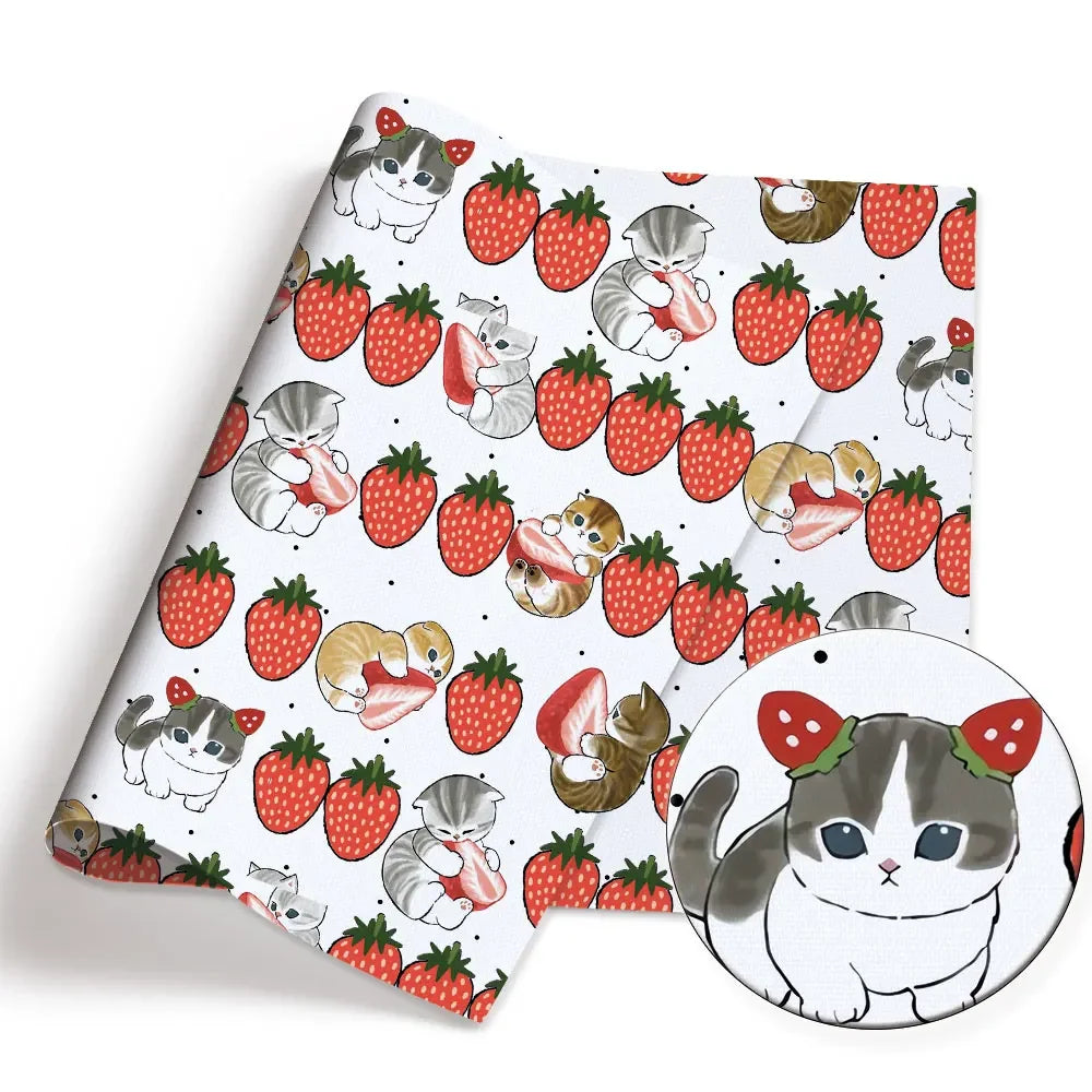 printed fabric 140x50cm