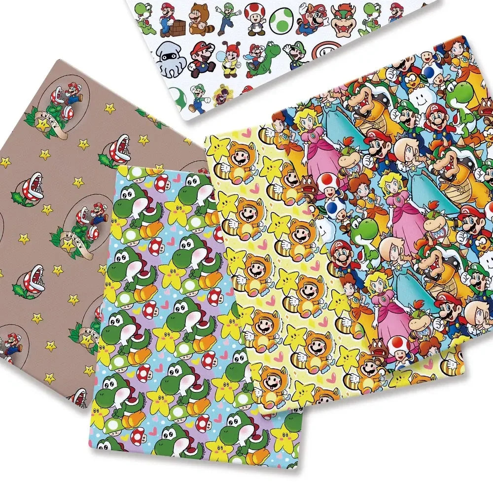 printed fabric 140x50cm