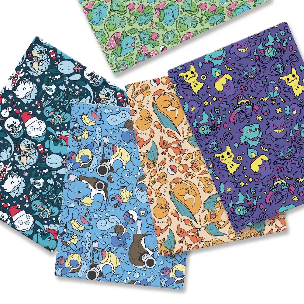 printed fabric 140x50cm