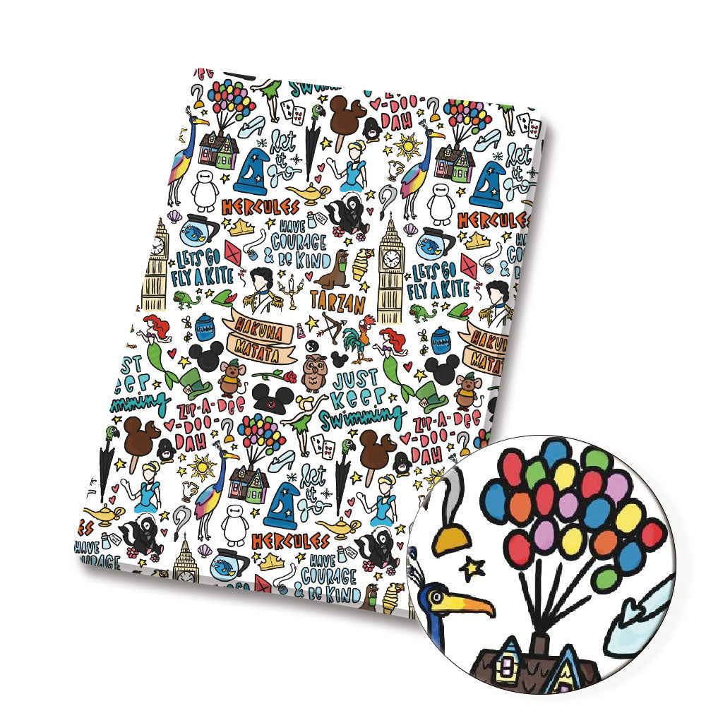 printed fabric 140x50cm